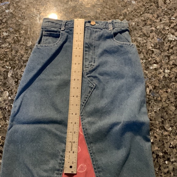 ✋B.U.M Equipment Vintage Girls Skirt 6 6X Rodeo Western - Picture 10 of 11